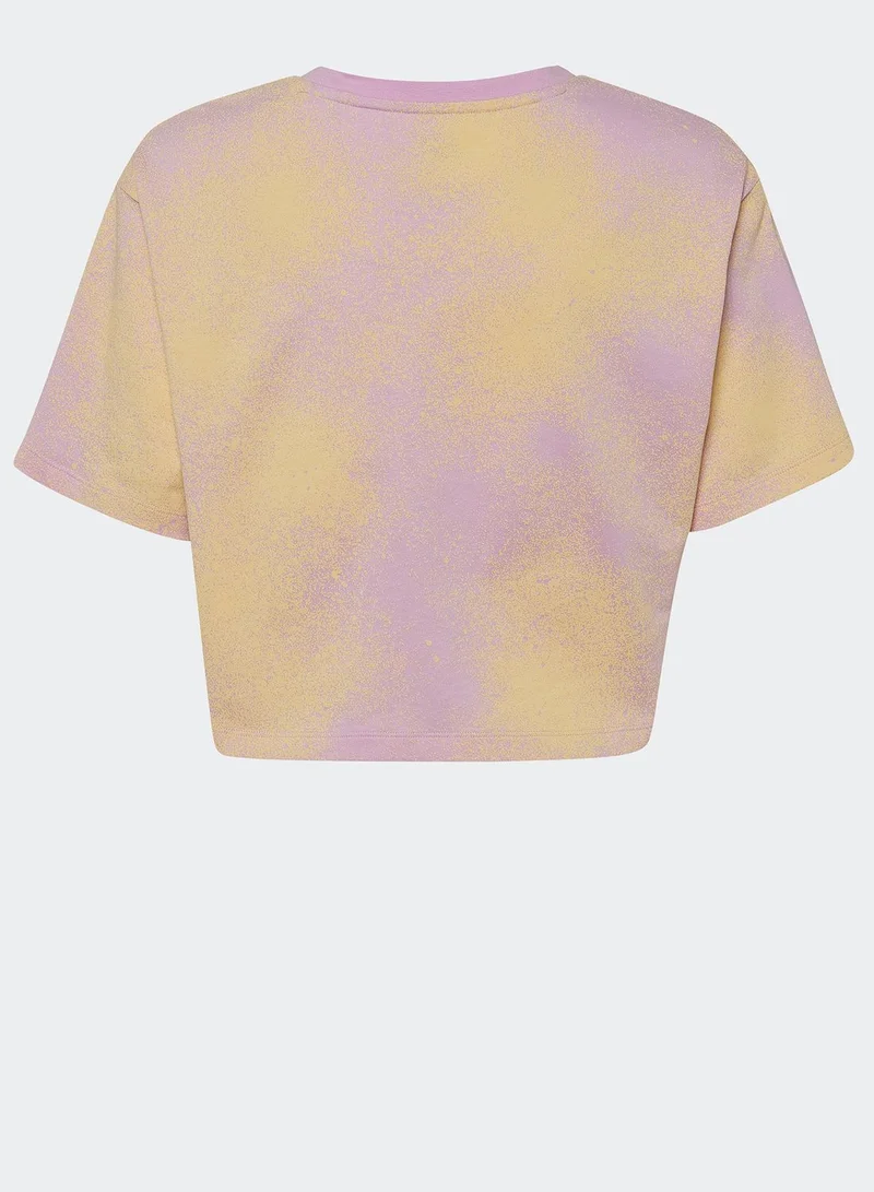 adidas Originals Youth Graphic Print Crop Top