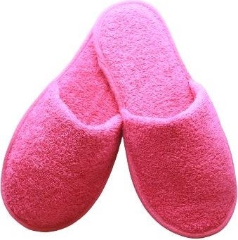 Ender Home Towel Bathroom Home Hotel Maternity Slippers Non-Slip Thin Sole Closed Slippers  - Image 1