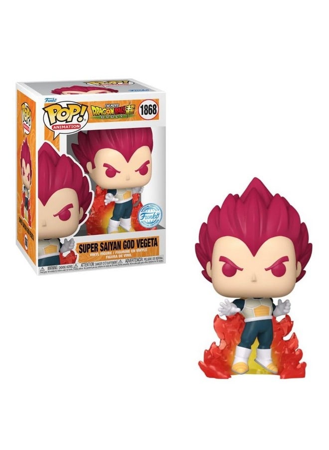 Funko Funko Pop Super Saiyan God Vegeta Special Edition 1868  - Image 1