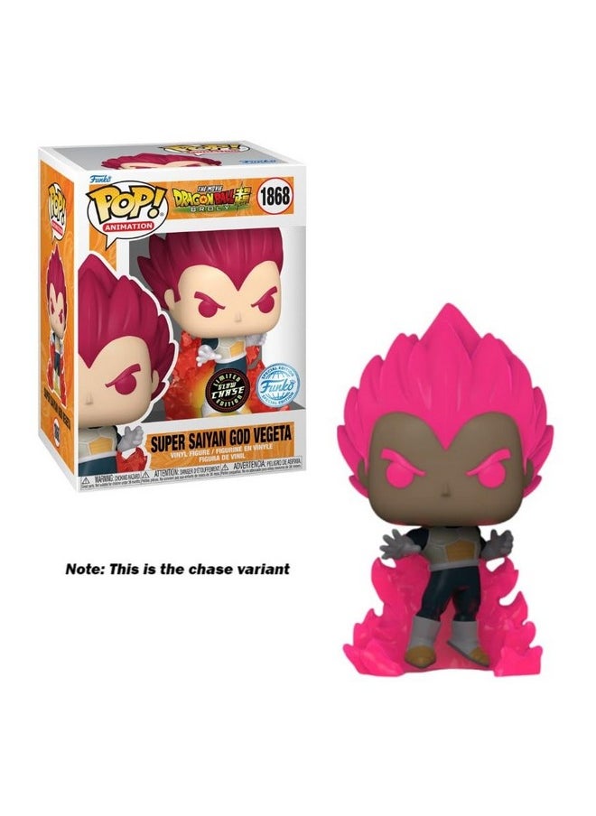 Funko Funko Pop Super Saiyan God Vegeta Special Edition 1868  - Image 3
