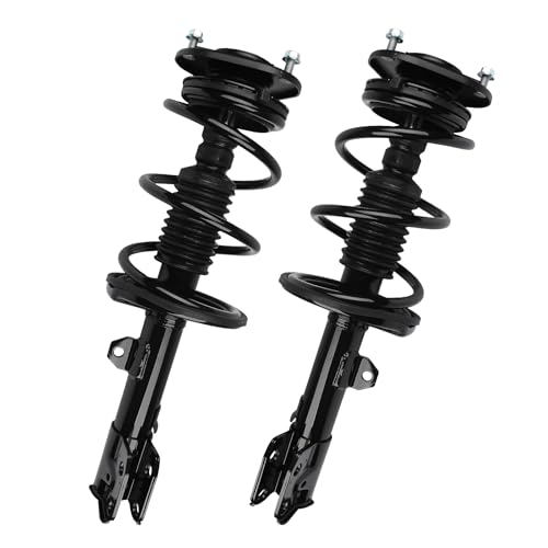 KUSATEC Front Pair Complete Struts Shock Absorber fit for 2009-2013 Toyota Corolla Matrix, 472598 472597 Left/Right Struts with Coil Spring Assemblies - Image 1