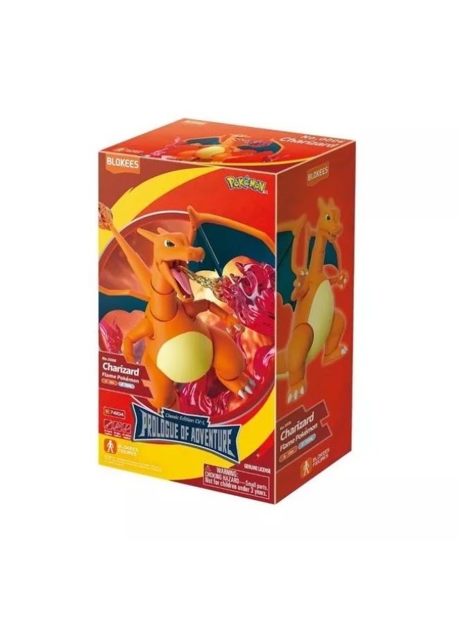 Blokees Pokémon Classic Edition CV-L Charizard Figure 74104 - Image 2