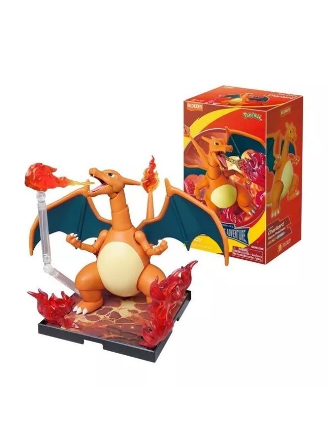 Blokees Pokémon Classic Edition CV-L Charizard Figure 74104 - Image 1