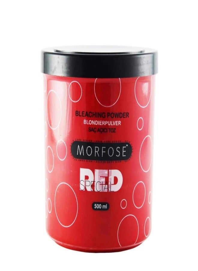 Morfose Professional Bleaching Powder 450 g / 15.8 oz Red Bleaching Powder Hairdressing Supplies Hair Brightener Salon Hairdresser Bleaching - Image 2