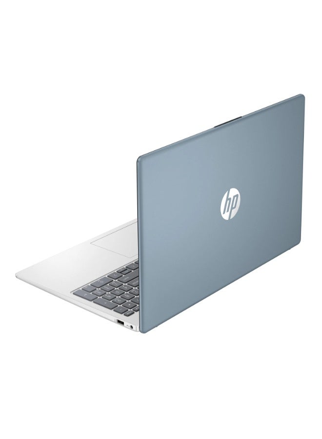 Laptop With 15.6-Inch Full HD Touch screen Display, Intel N305 Processor/8GB RAM/256GB SSD/Windows 11 English/Moon Light Blue Moon Light Blue