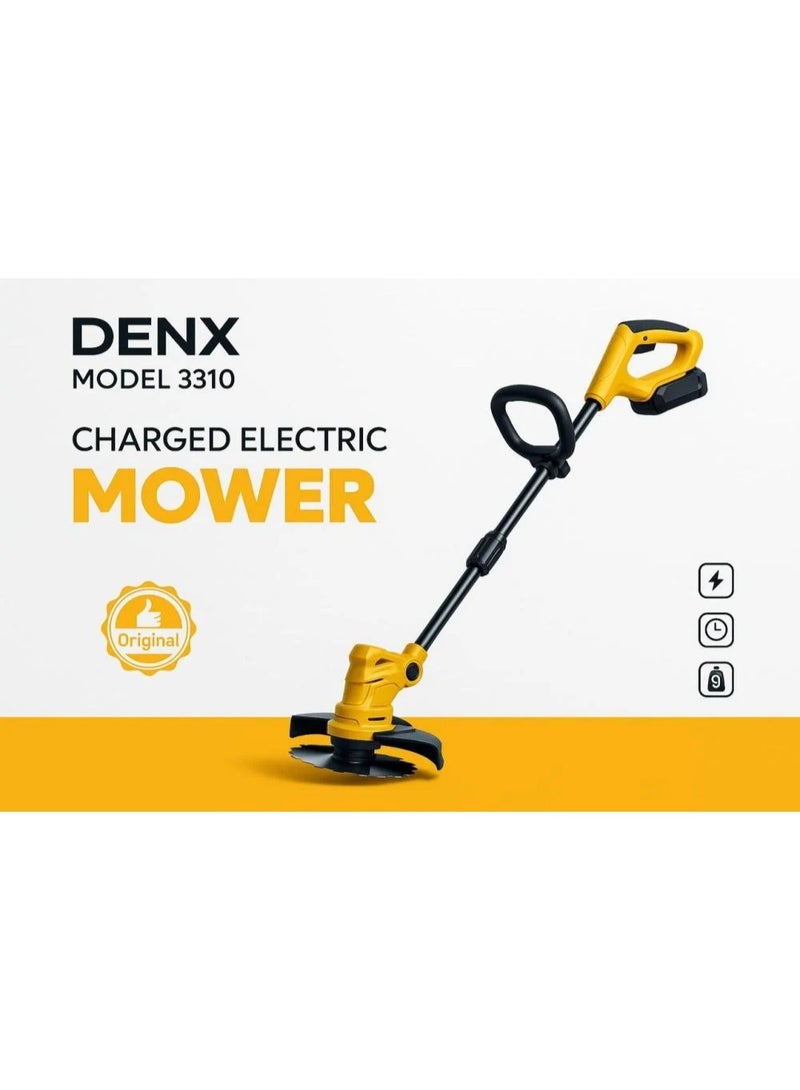 DENX 3310 Rechargeable Electric Grass Trimmer – Light and handy with powerful performance - Image 1