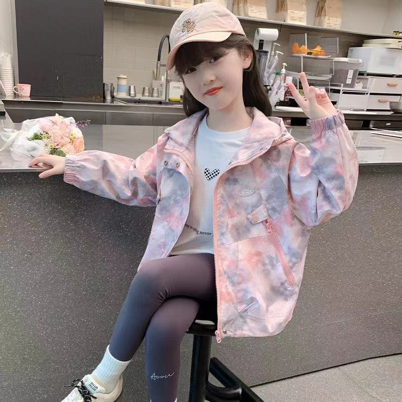 Girls' Coat Children'S Korean Style Trendy Coat Girls' Windproof Jacket - Image 1