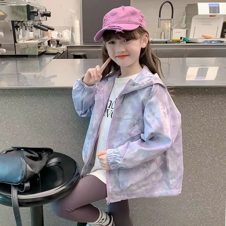 Girls' Coat Children'S Korean Style Trendy Coat Girls' Windproof Jacket - Image 4
