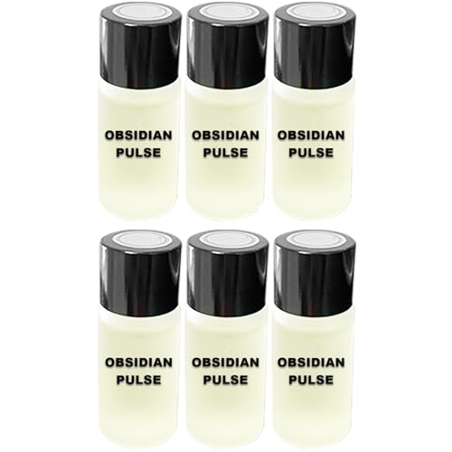 KESOCI Car Air Freshener Refill Liquid Set of 6 x 10 ML Smart Car Air Freshener Refill Car Fragrance Refill Car Diffuser Refill Obsidian Pulse - Image 1