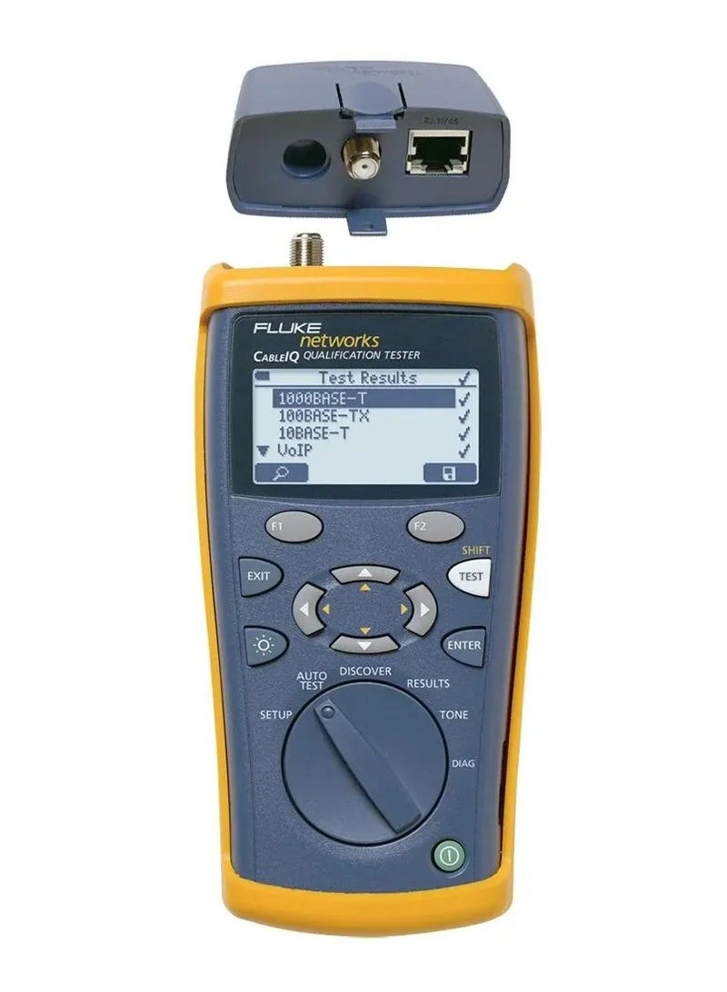 فلوك نتوركس مجموعة جهاز فحص وتأهيل كابلات النحاس Fluke Networks CableIQ (CIQ-KIT) - Image 2