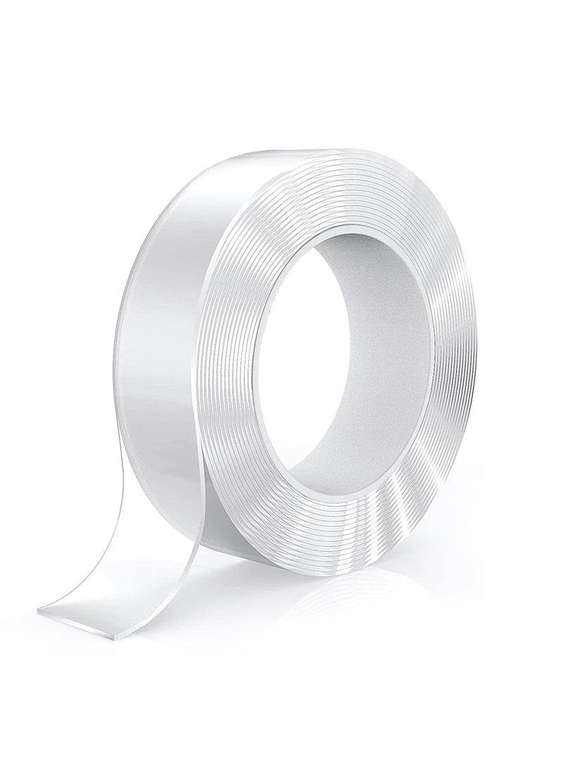 Hexwell Hexwell 3 Meter Multipurpose Double Sided Tape Adhesive Silicone Tape Heavy Duty Heat Resistant MultiFunctional Removable Washable Reusable AntiSlip Gel Nano Grip Tape 3 meter 2  - Image 1