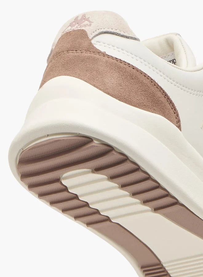Kappa Men's Panelled Sports Shoes with Lace-Up Closure