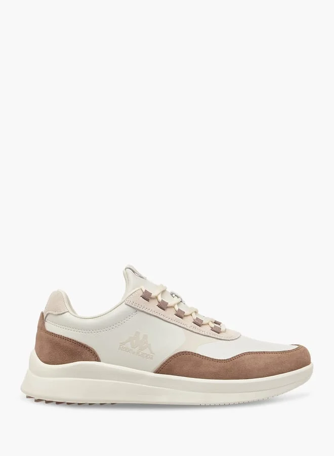 Kappa Men's Panelled Sports Shoes with Lace-Up Closure