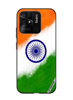 Protective Case Cover For Xiaomi Redmi 10C National Flag Design Multicolour