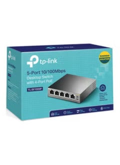Generic TP-Link 5-Port 10/100Mbps PoE Ethernet Switch (TL-SF1005P)  - Image 2