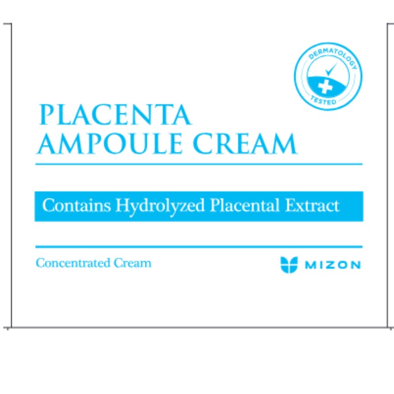 MIZON Placenta Ampoule Cream with Lavander Oil Niacinamide Adenosine Free of Parabens Korean Skincare (1.69 fl oz) - Image 4