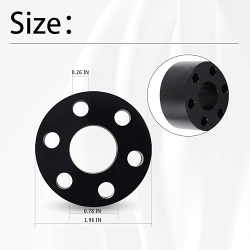 XTPTFABS CBW-088 Supercharger Solid Isolator Supercharger solid state isolator coupler pulley Compatible With 09-15 Cadillac CTS-V 6.2L LSA Supercharged,12-15 Camaro ZL1 6.2L LSA Supercharged - Image 3