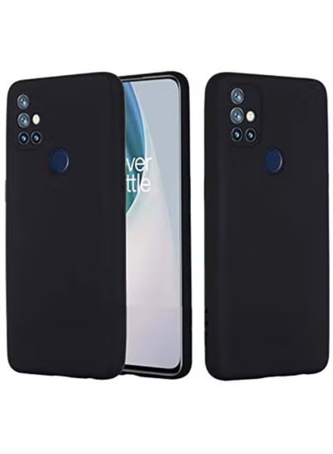 Protective Cover For OnePlus  N10 , Slim Fit Soft Back TPU Case Flexible Silicone Cover Compatible For OnePlus N10 - Black
