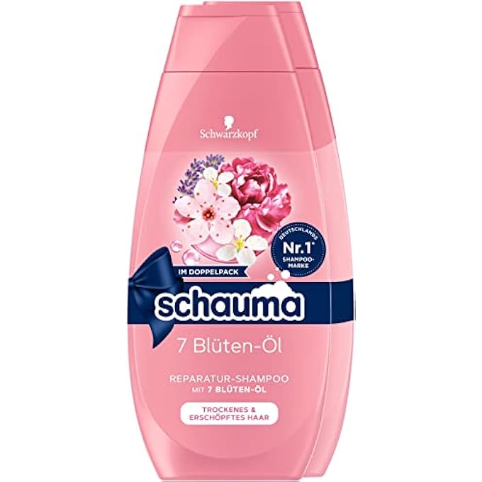 Schauma SHAMPOO 2 X 400 ML 7 FLOWER OIL - Image 2