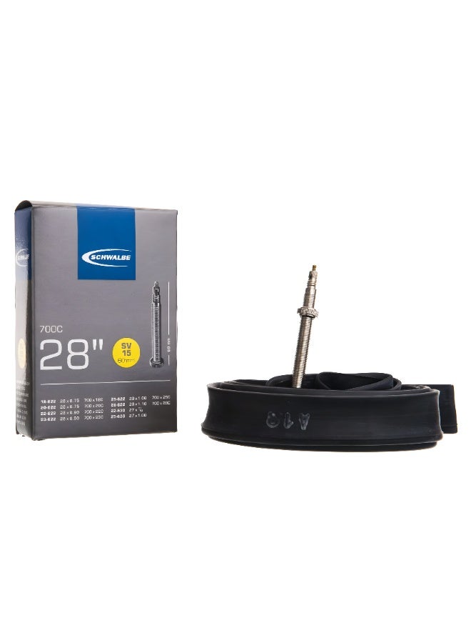 SCHWALBE 28 Inch Bicycle Inner Tube 700C Presta Valve 60mm Road Bike Tube 18-28C Black - Image 3