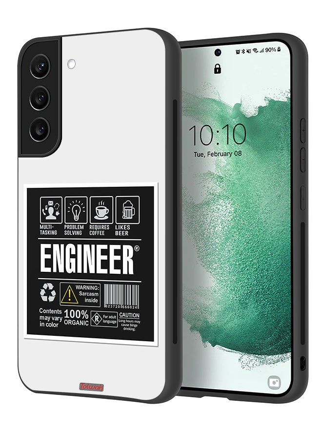 Tolwak Samsung Galaxy S21 Plus 5G Protective Case Cover Engineer Sticker - Image 1