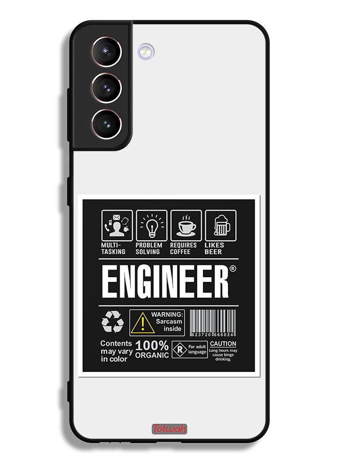 Tolwak Samsung Galaxy S21 Plus 5G Protective Case Cover Engineer Sticker - Image 3