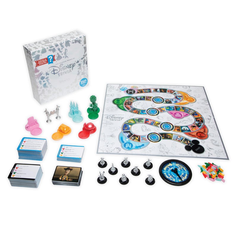 PlayMonster The Magical World of Disney Trivia Games – Board Games for Family Night, Family Games, Multi-Player Board Game, Family Board Game, Travel Games, Disney Game, Ages 6+ - Image 2