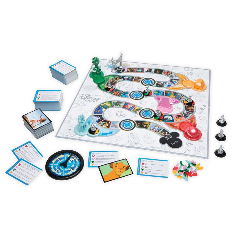 PlayMonster The Magical World of Disney Trivia Games – Board Games for Family Night, Family Games, Multi-Player Board Game, Family Board Game, Travel Games, Disney Game, Ages 6+ - Image 3