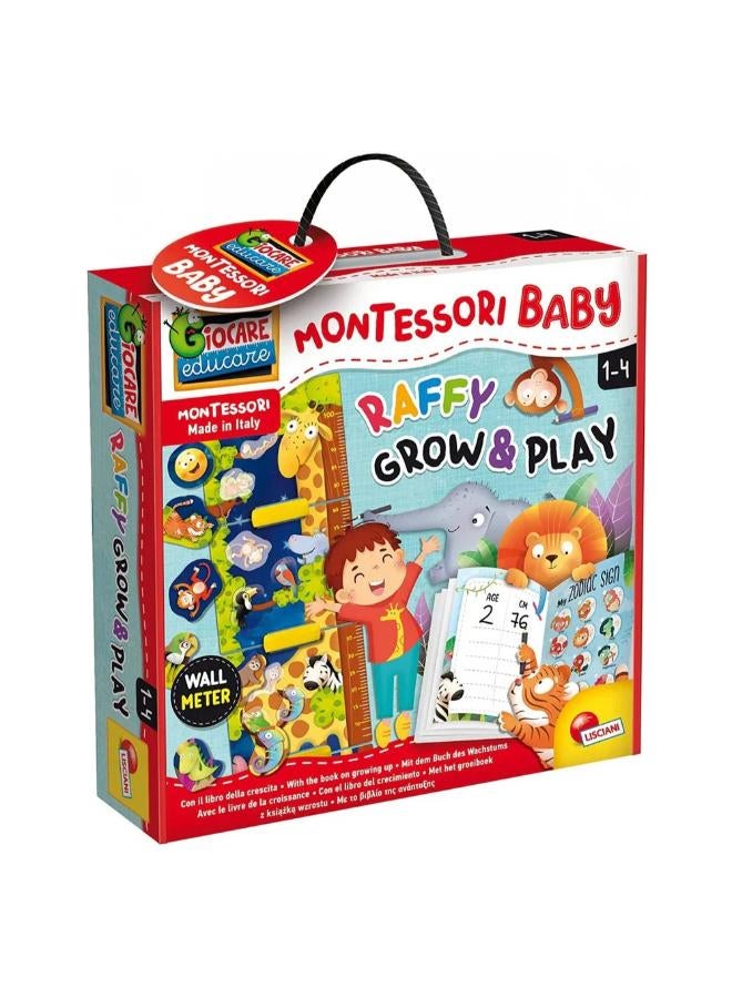 Lisciani Montessori Baby Raffy Grow & Play Set - Image 1