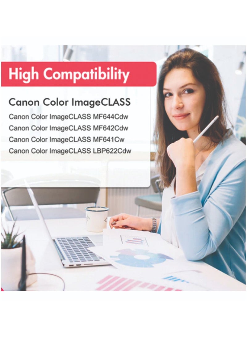 كانون خرطوشة حبر 054 لطابعات LBP621CW / LBP622CDW / LBP623CW / MF641CW / MF643CDW - Image 4