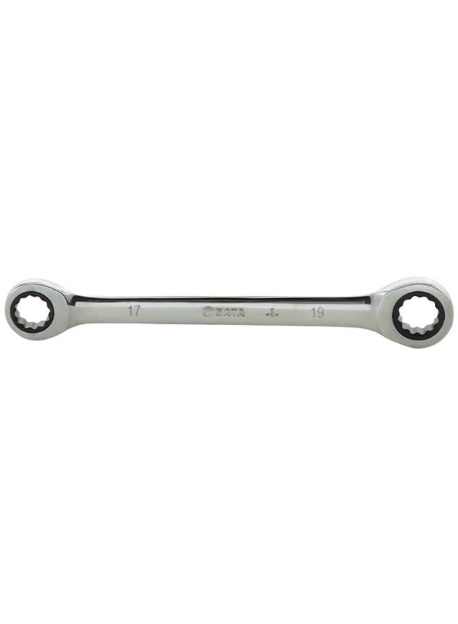 Sata 46206 Fully Polished Double Flare Wrench 17x19mm