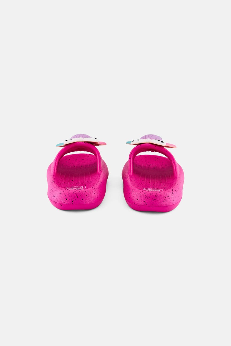 L.O.L. Surprise! Kids Girl Slip On Slides, Pink  - Image 4