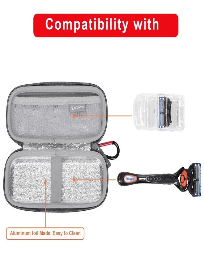 RLSOCO Hard Case Compatible With Gillette Fusion5 Men’s Razor & Proglide Shield Men's Razor (Case Only) - Image 3