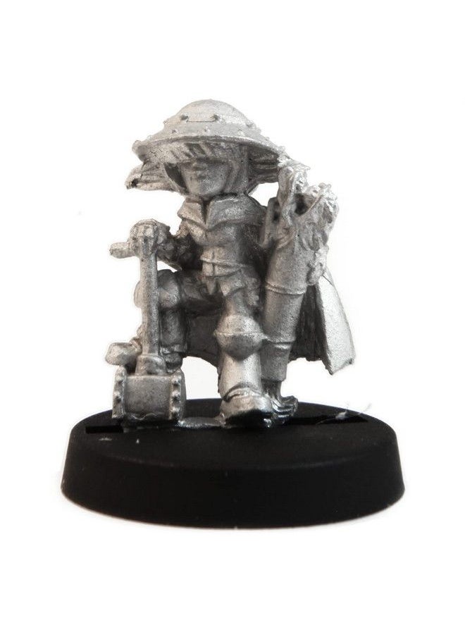 Stonehaven Miniatures - Stonehaven Gnome Demolitions Expert Miniature Figure (For 28Mm Scale Table Top War Games) Made In Usa - Image 1