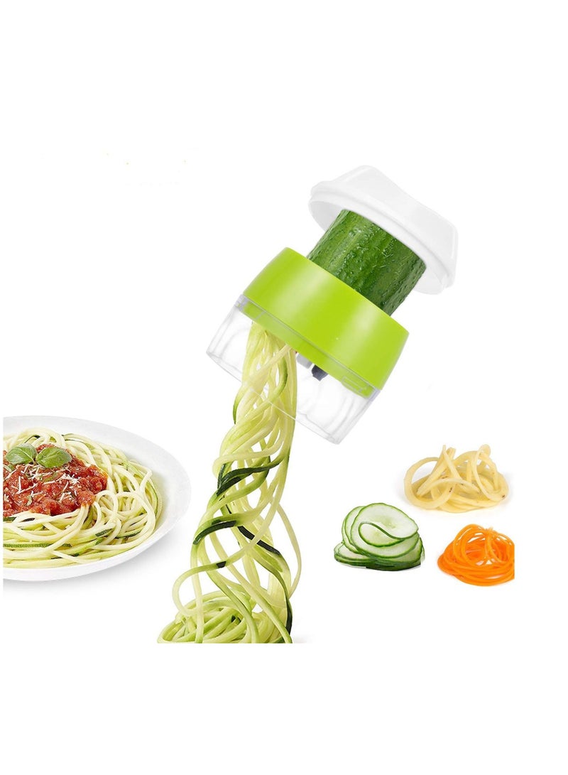 4 in 1 Handheld Heavy Duty Veggie Spiral Cutter Spaghetti Maker