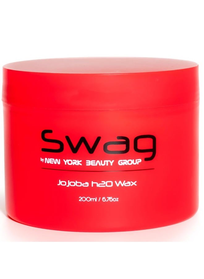 Swag Jojoba H20 Wax for Men - Non-sticky formula with light fragrance - Easily molds your hair - 6.76 oz - Image 1