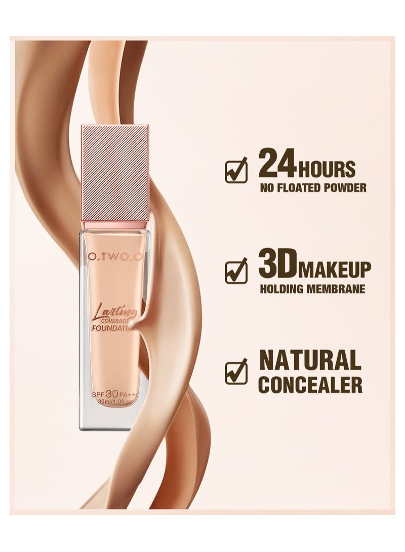 O.TWO.O Long-lasting, high-coverage, matte foundation - No. 04 - Image 2