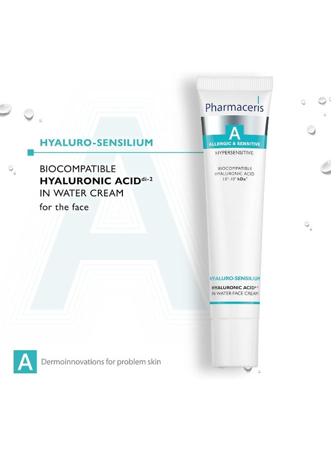 Pharmaceris Hyaluro-Sensilium | For Hypersensitive Delicate Skin | Allergies & Irritations Dry Skin | To Moisturizes Skin At All Level | Reduces Discomfort On Dry Skin | 40 Ml  - Image 2