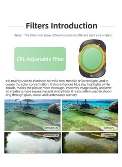 Generic Camera Filters for Osmo Pocket 3 CPL ND8 ND16 Lens filter Gimbal Protector Set for DJI Osmo Pocket 3 Accessories (CPL+ND8+ND16)  - Image 4