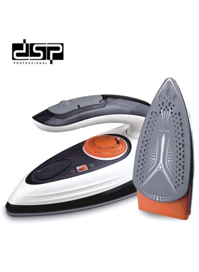 DSP DSP Steam Iron 1200W – Lightweight & Travel-Friendly – Fast Heat-Up, Non-Stick Soleplate, Continuous Steam – Perfect for All Fabrics – Model KD1068 - Image 1