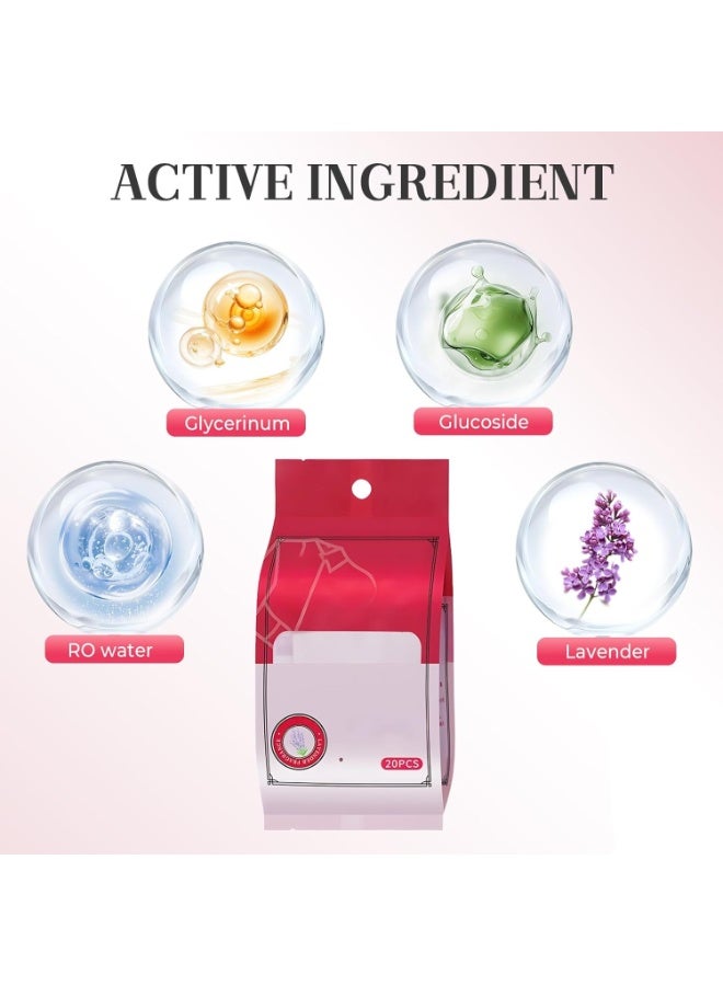 Stain Remover Wet Wipes,Portable Clothing Stain Remover Wipes Individually Wrapped Cleaning Wipes for Clothes, Shoes And Bed Sheets Laundry Household Gadget Wipe (20PCS) - Image 5