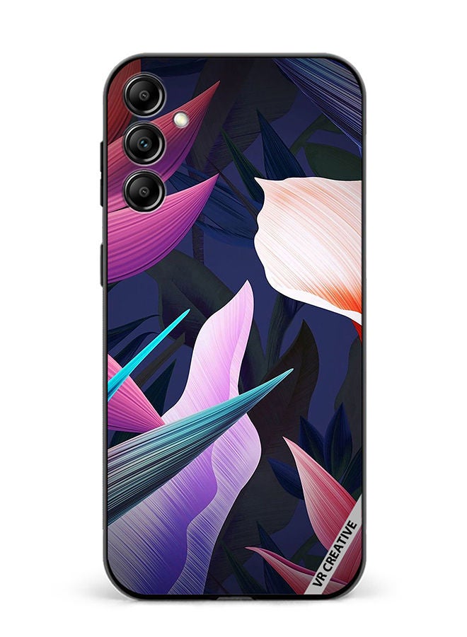 VR CREATIVE Protective Case Cover For Samsung Galaxy A14 5G/A14 Colorful Flowers And Leaves Design Multicolour - Image 1