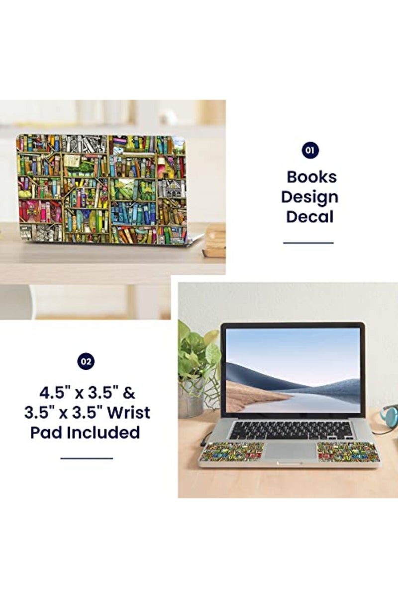 LSS Colorful Books Laptop Skin Cover - Image 2