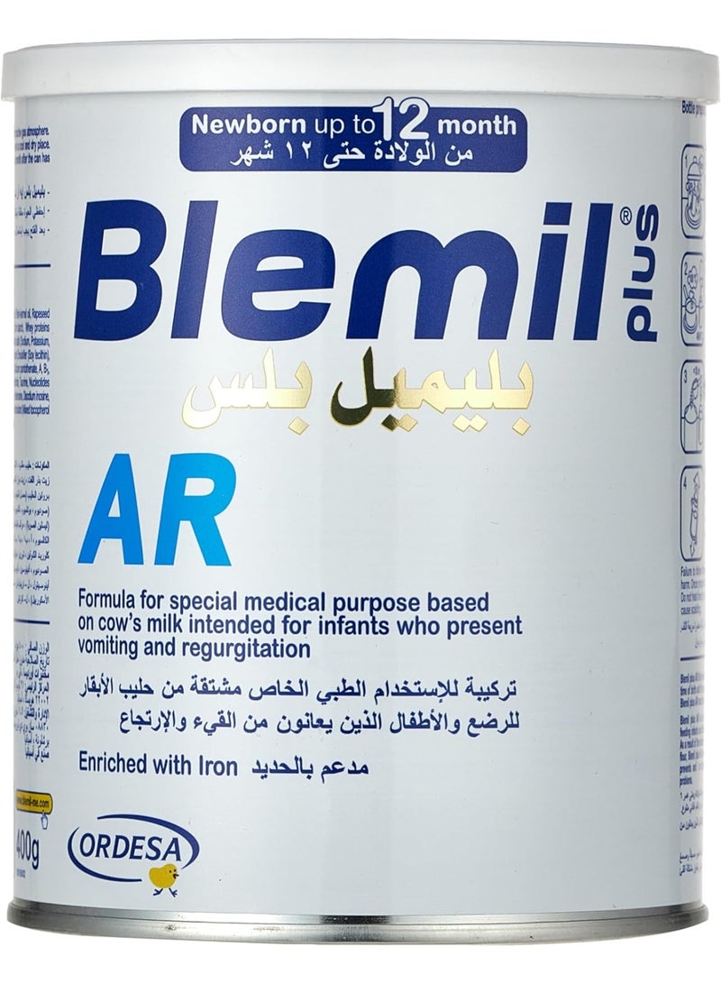 بلفيت حليب بودرة بليميل بلس إيه آر المضاد للارتجاع، 400 غرام - Image 1