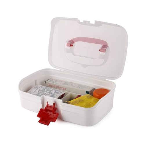 Primelife Medico Small First Aid Box, White, Plastic, Rectangular - Image 2