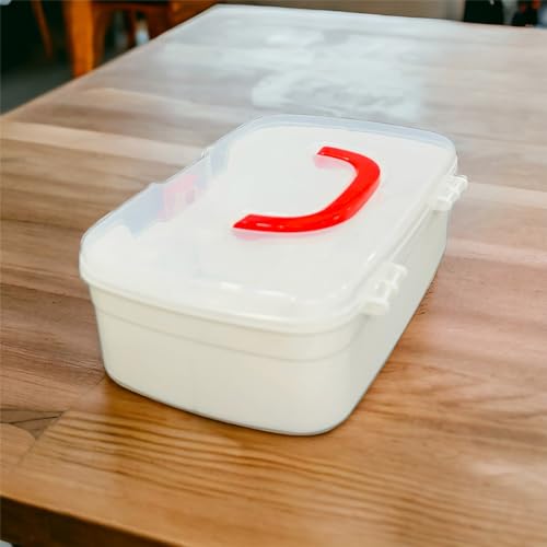 Primelife Medico Small First Aid Box, White, Plastic, Rectangular - Image 3