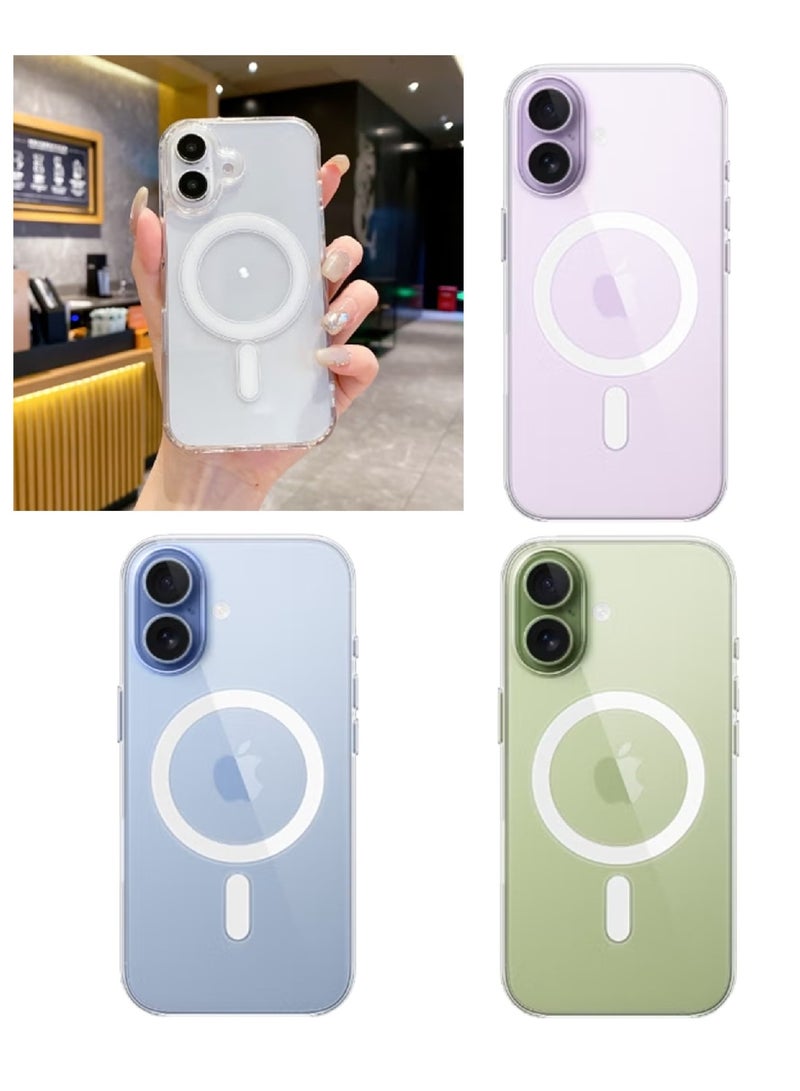 MOBM Pack Of 3 Protection for iPhone 17 MagSafe Clear Case - Clear Screen - Privacy Screen - Image 5