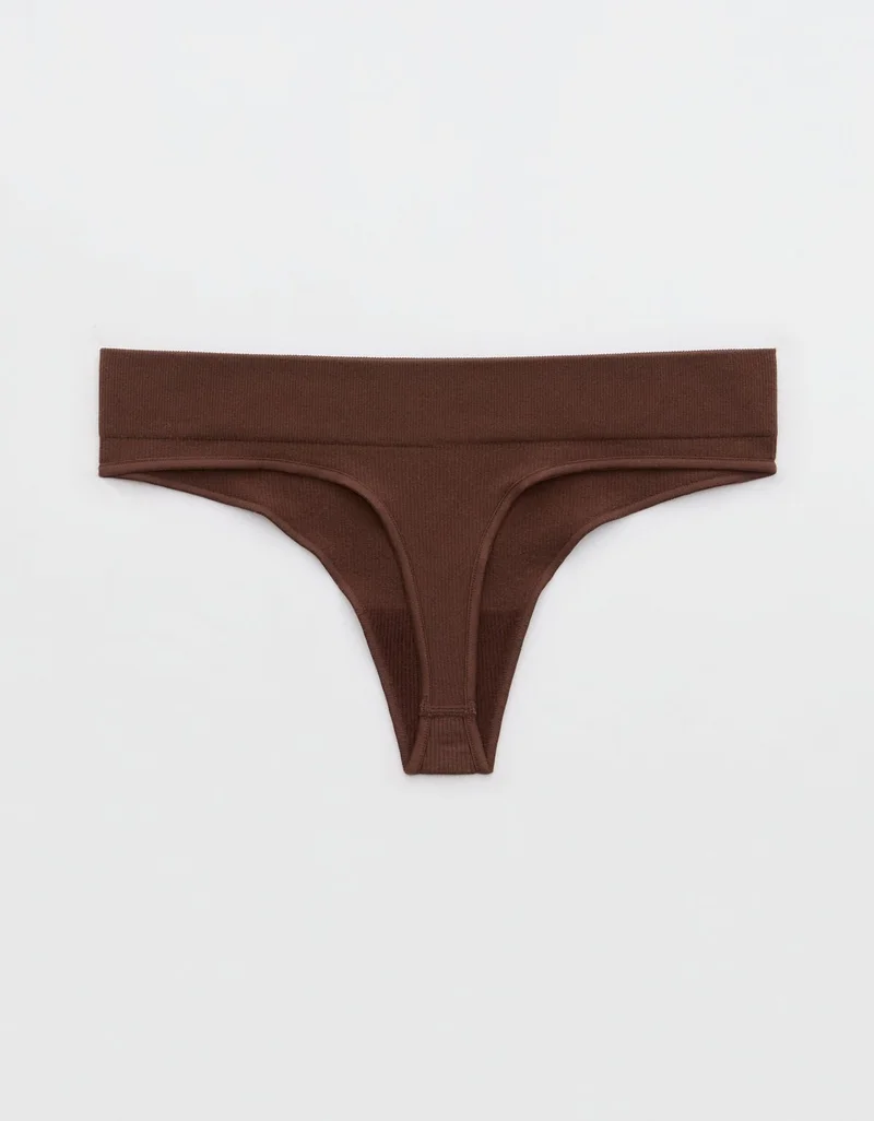 Aerie Superchill Seamless Thong Underwear