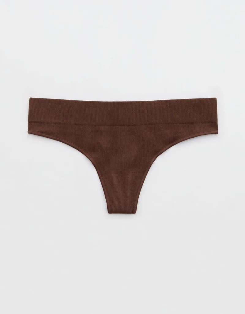 Aerie Superchill Seamless Thong Underwear