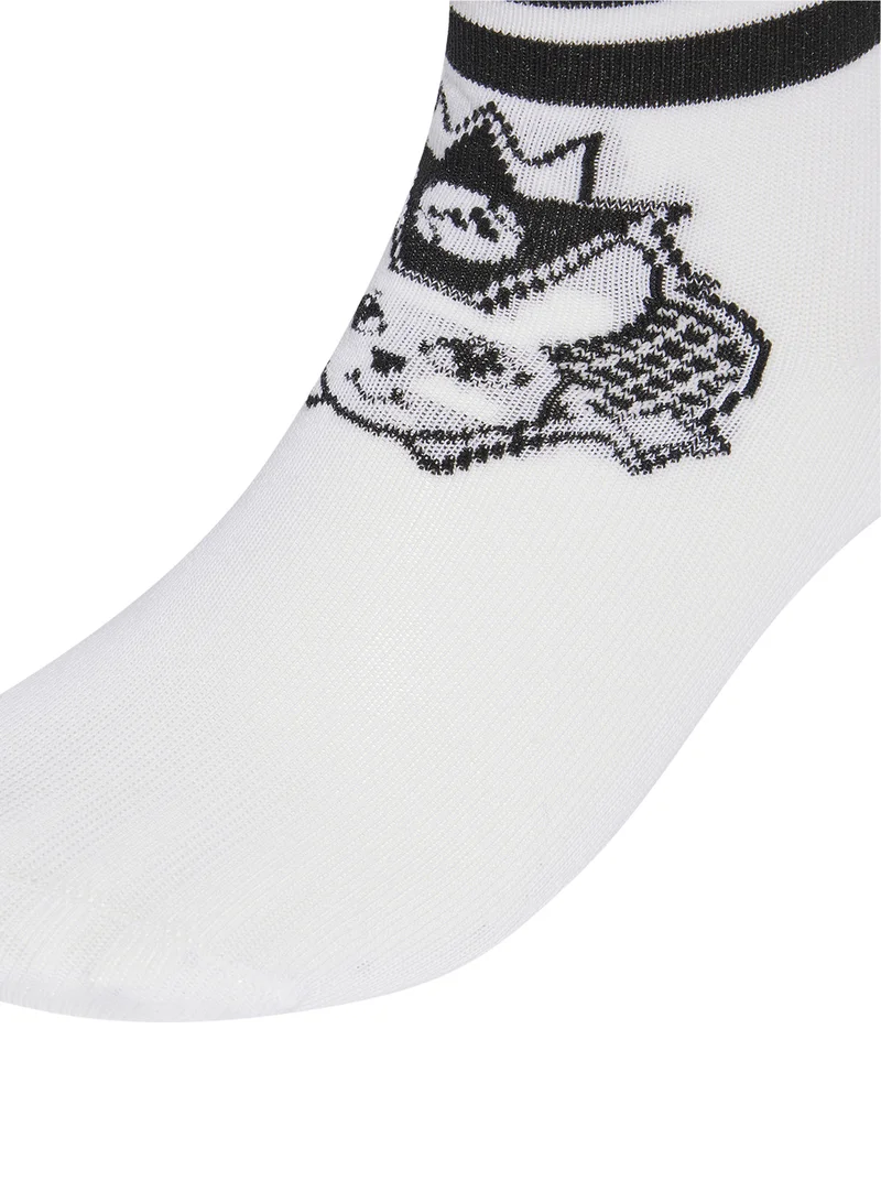 Adidas Kids 3 Pack Bubbles Socks